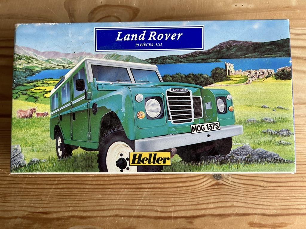 Land Rover. model.