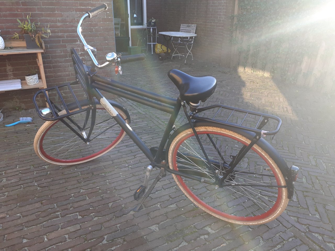 Herenfiets kleur zwart