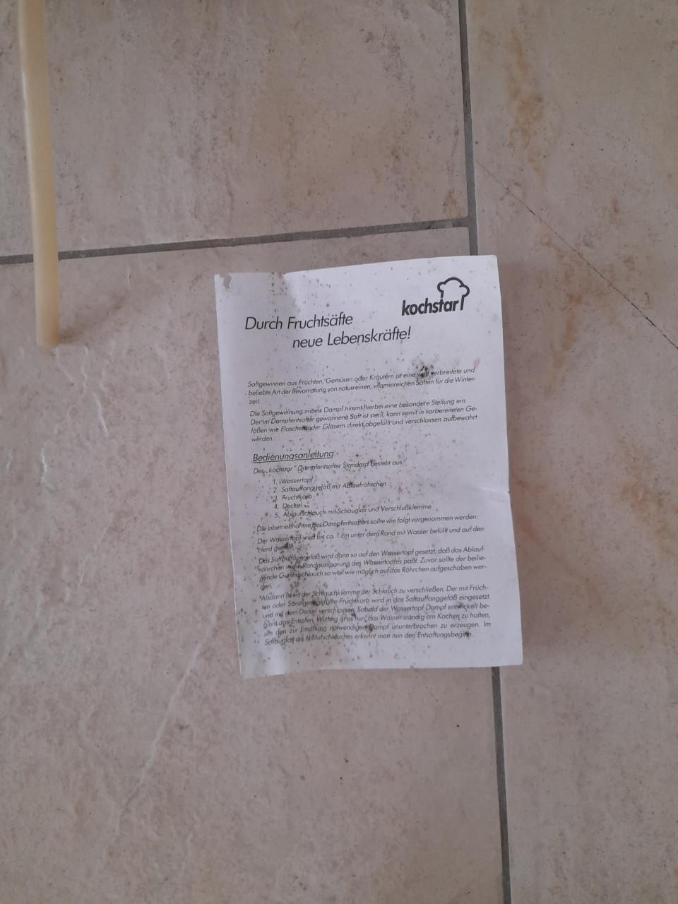 Kochstar saft gewinner ( sap centrifuge ) in goede staat !