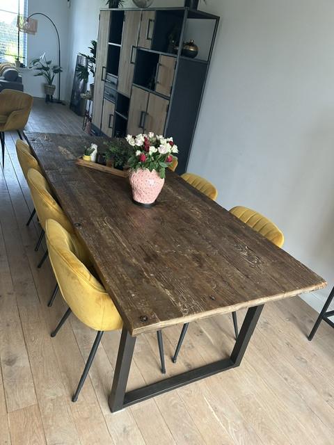 Eettafel 240 x 100 cm