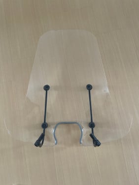 Scooter windscherm