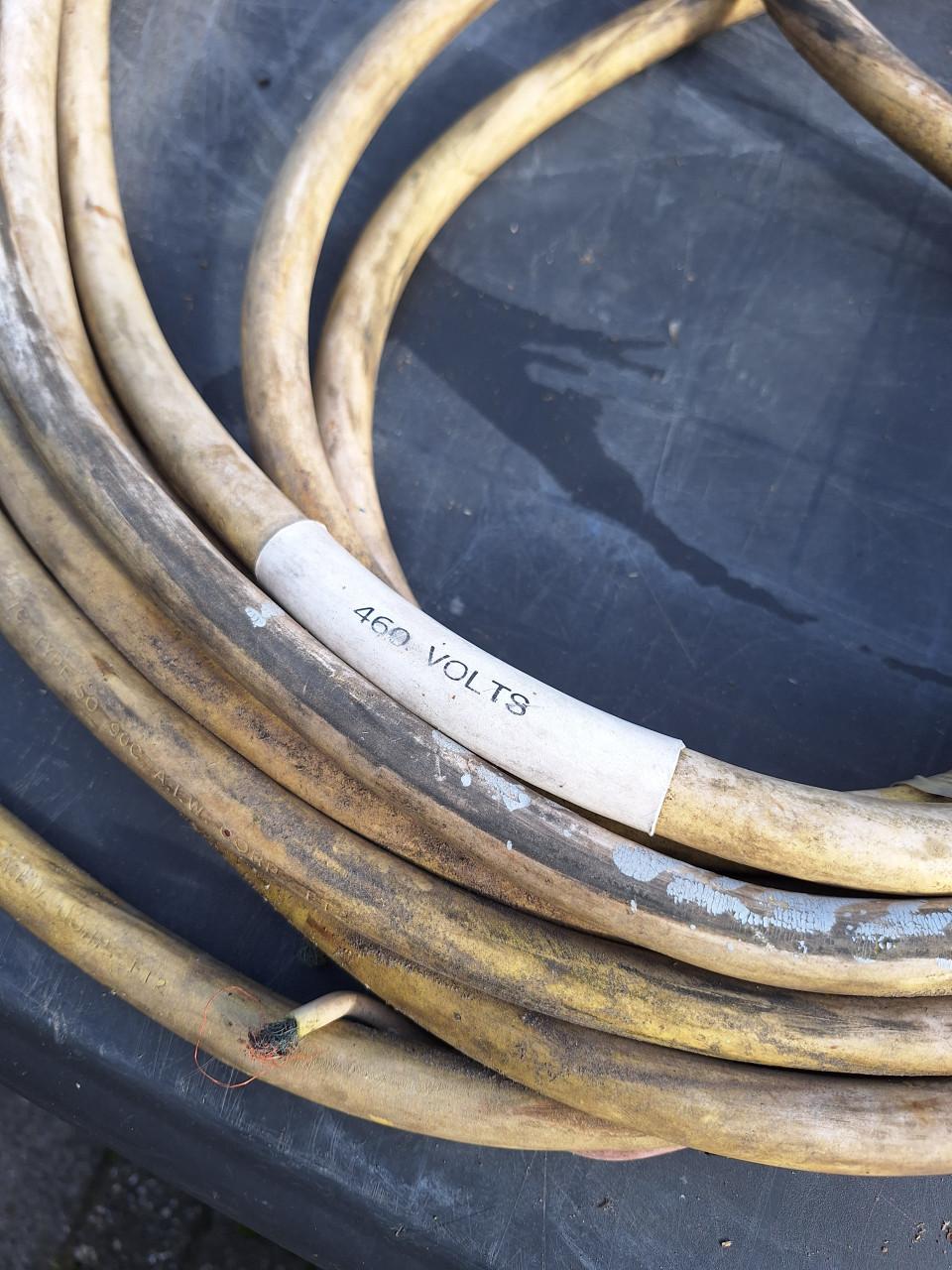 Kunststofkabel soepel 4 x 6mm2
