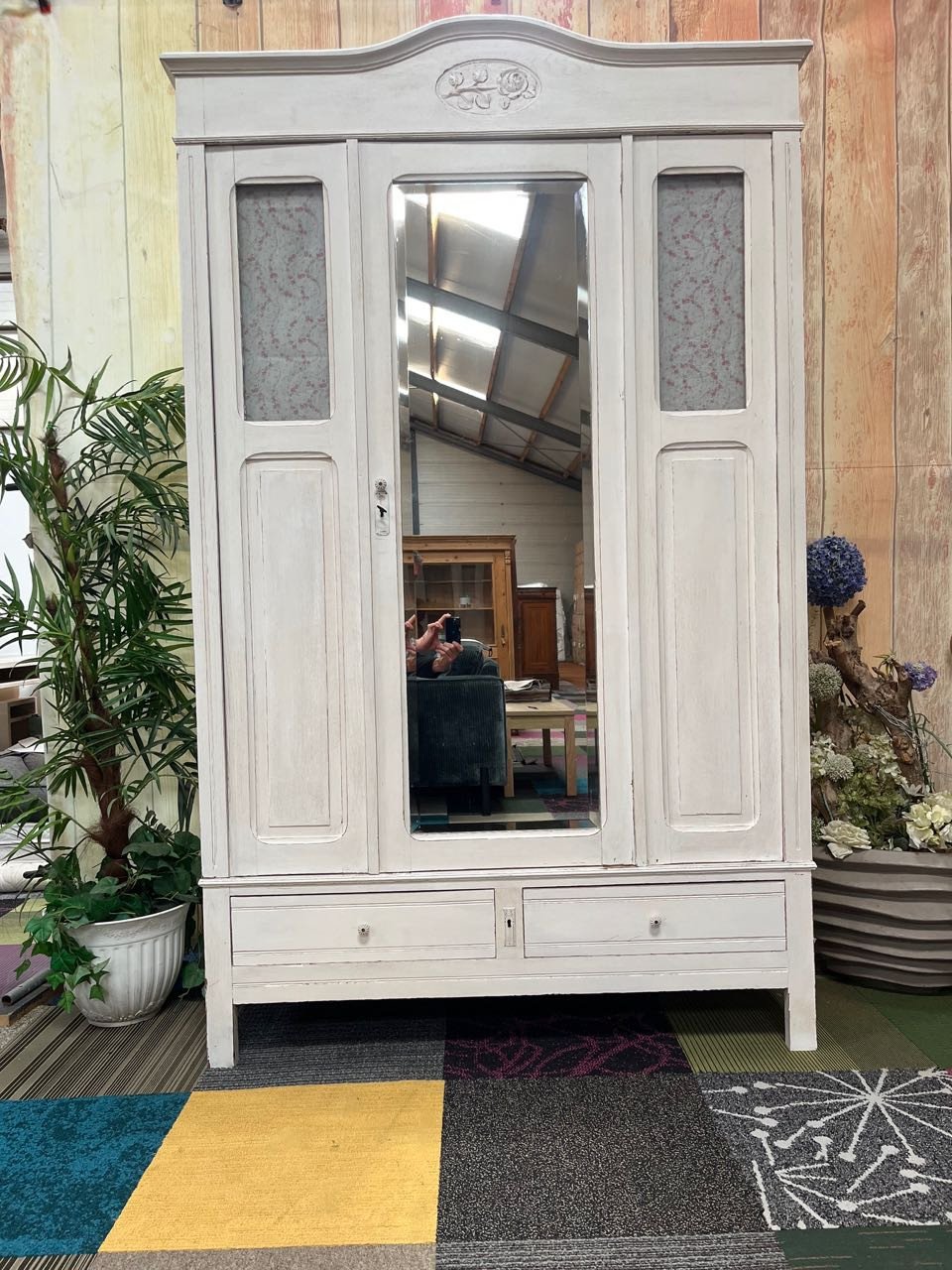 Brocante Kledingkast No 729