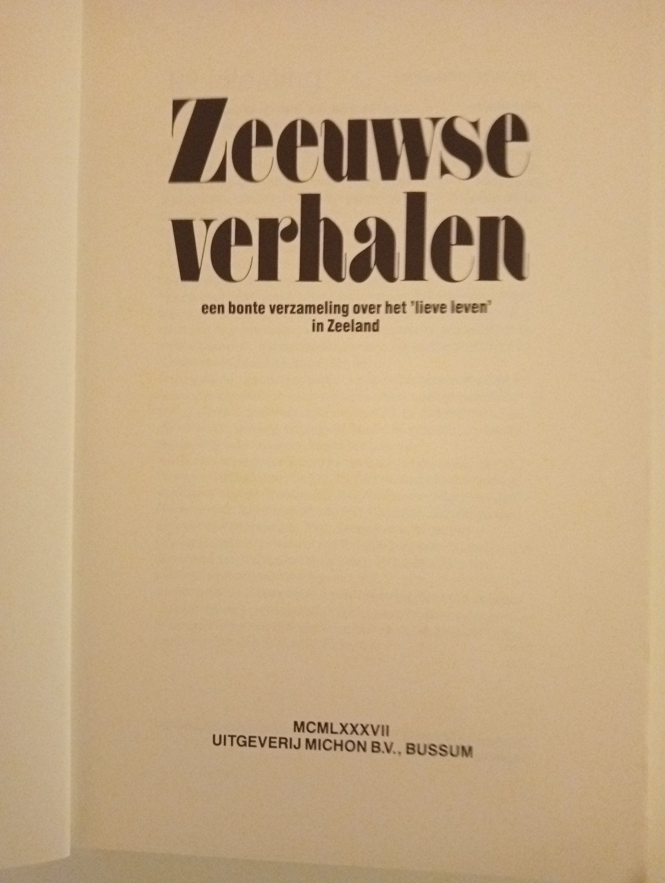 Zeeuwse verhalen
