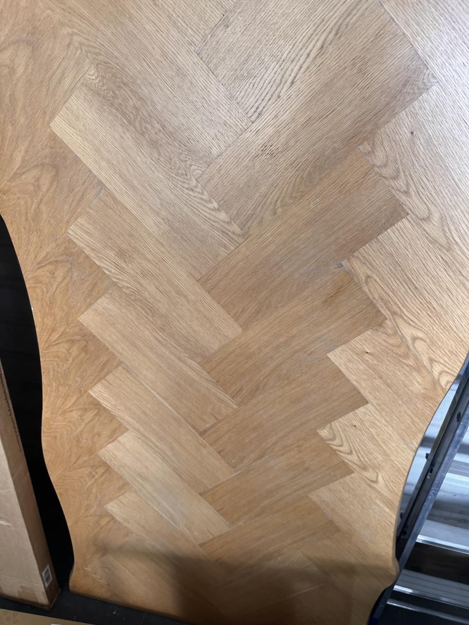 Tafelblad 80x160 visgraat motief