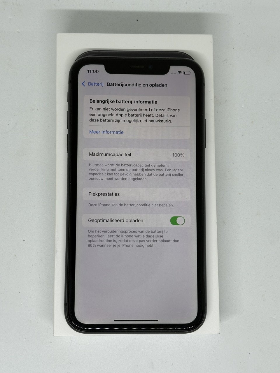 IPhone 11 Zwart 64GB 100% 🔋