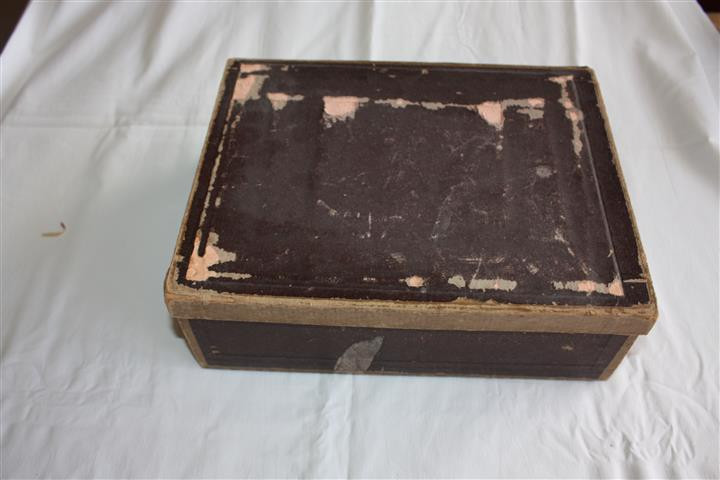 Correspondentie doos Enveloppen doos LxBxH; 30 x 24,5x 11 cm Met vakken voo