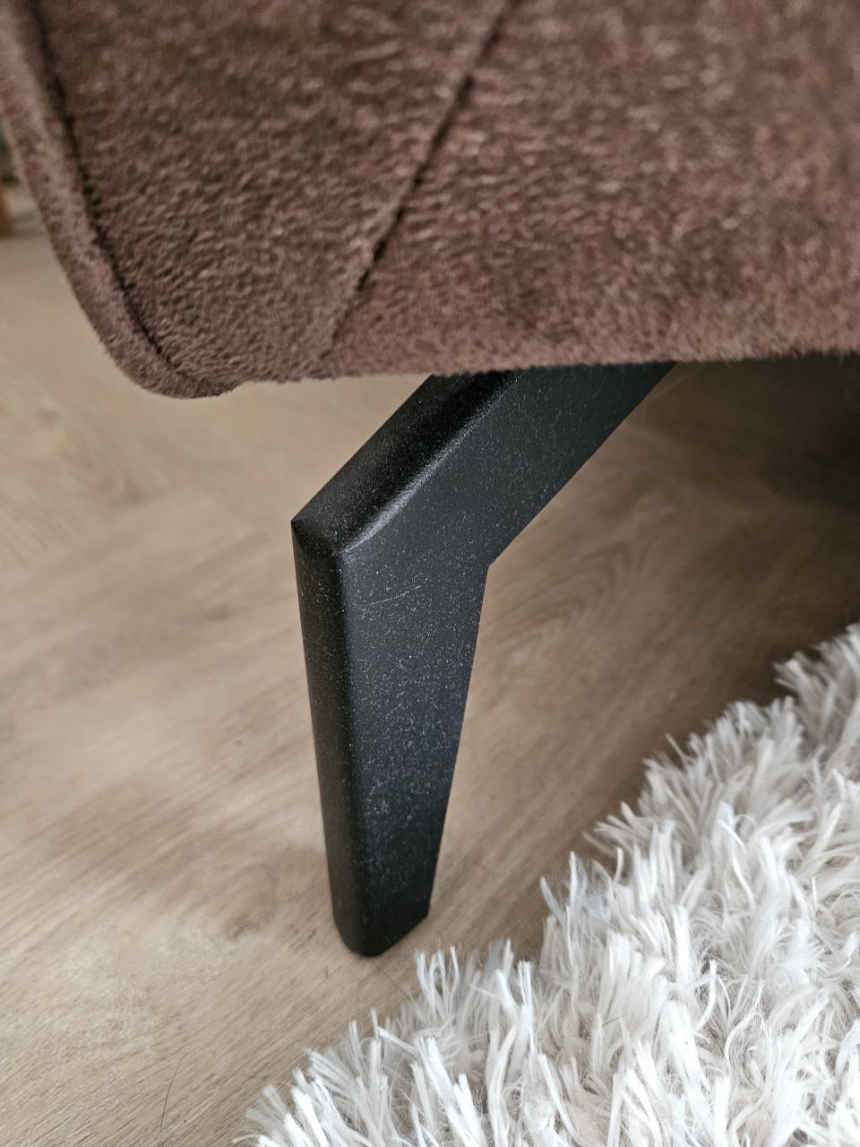 Hoekbank microleder Bull - bruin