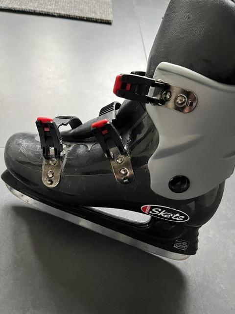 Ijs hocky schaatsen
