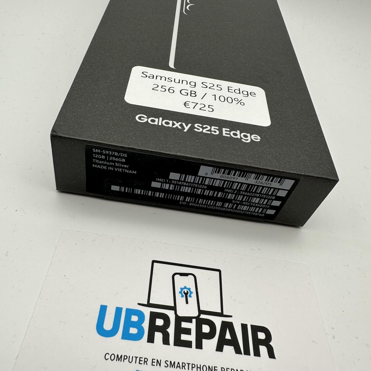 Samsung Galaxy S25 Edge Titanium Silver 256 GB