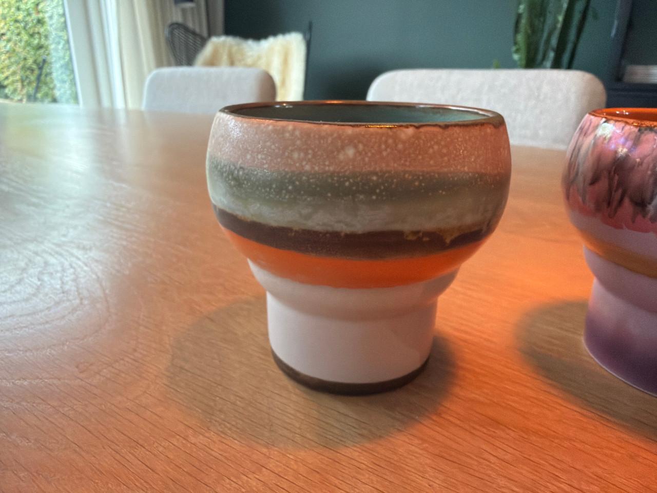 2x HK Living ‘70s lungokopje
