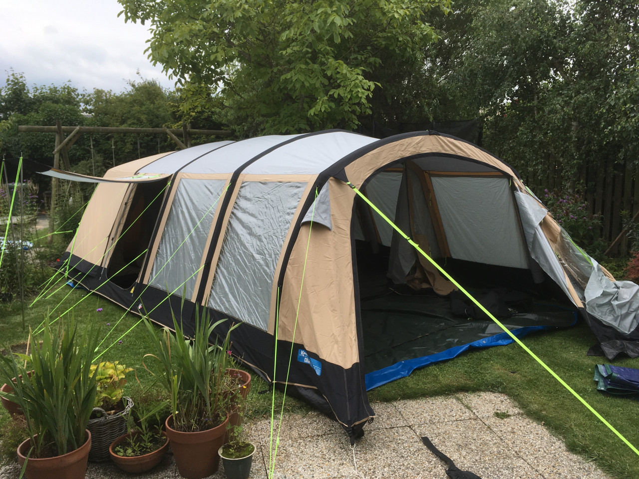 Opblaastent - Kampa Croyde Classic Air 6 & Accessoires