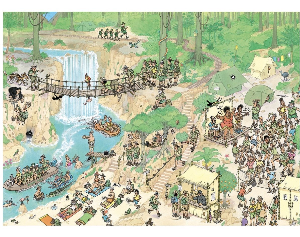 Jan van Haasteren - Jungletocht 🧩