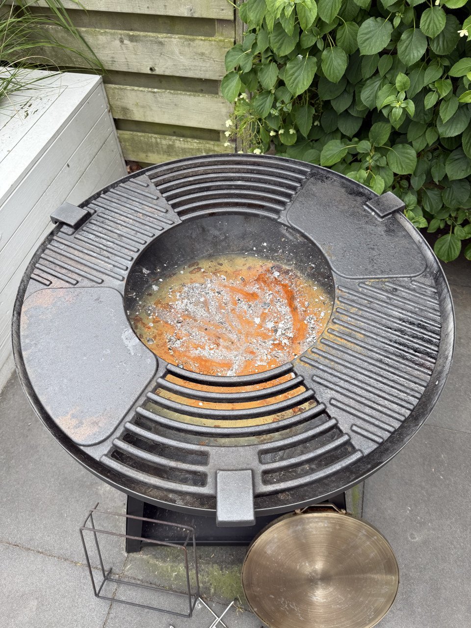 Barbecue/plancha/vuurschaal