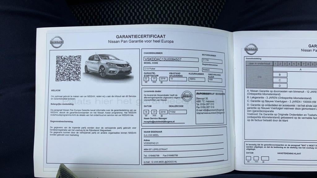 Nissan Pulsar 1.2 dig-t acenta