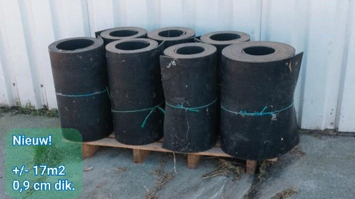 Rubber (stal) matten.