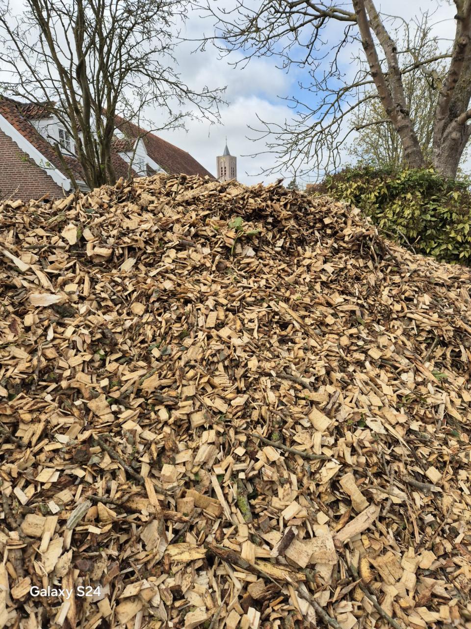 Houtsnippers te koop!