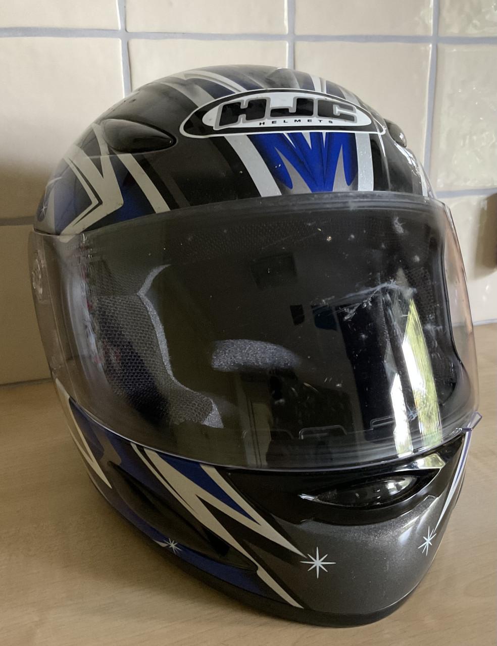 Mooie gave motorhelm HJC Helmets