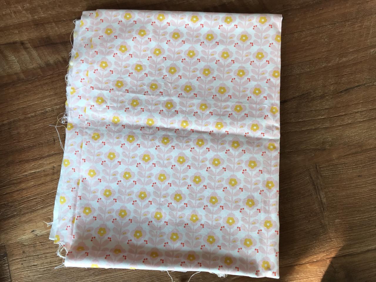 Katoen roze bloementje