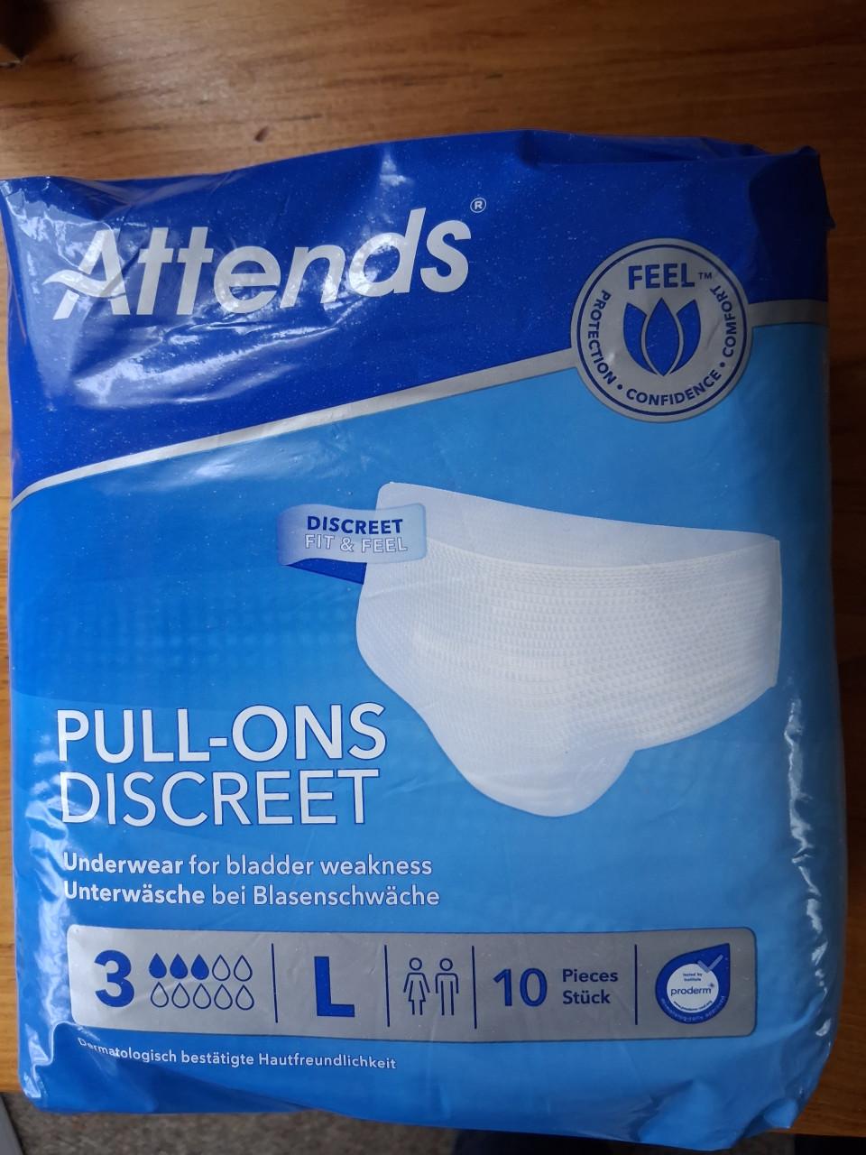 Gratis Inco's Depends Pull-On Discrete maat L