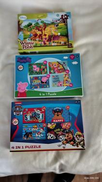 Diverse kinderpuzzels (3+ jaar)