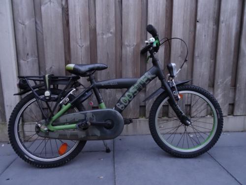 🌟 Loekie Booster Kinderfiets – 18 inch | Stoer & Speels 🚲✨