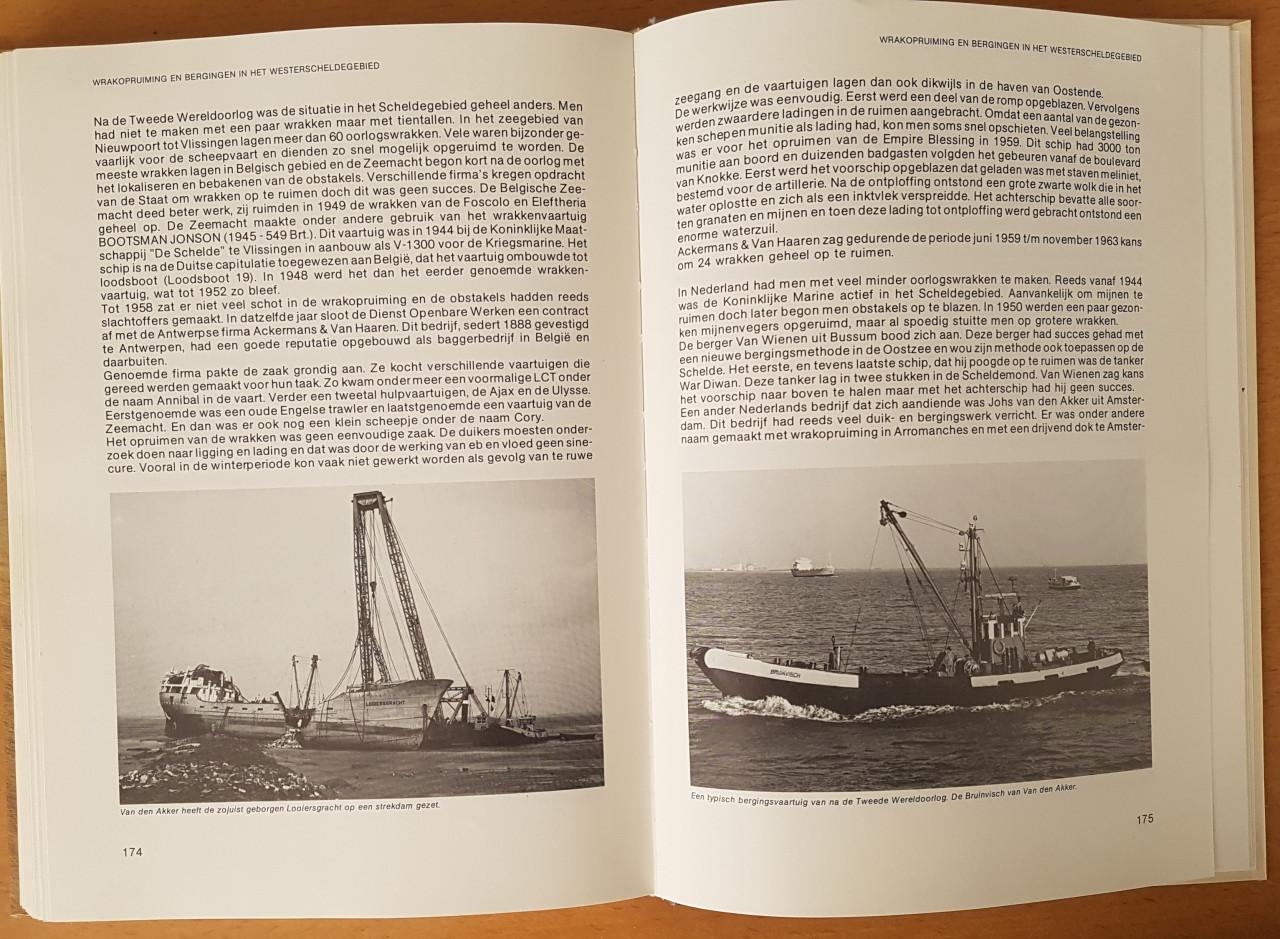 DE WESTERSCHELDE BIJ STORM EN MIST - C Heijkoop - 1983