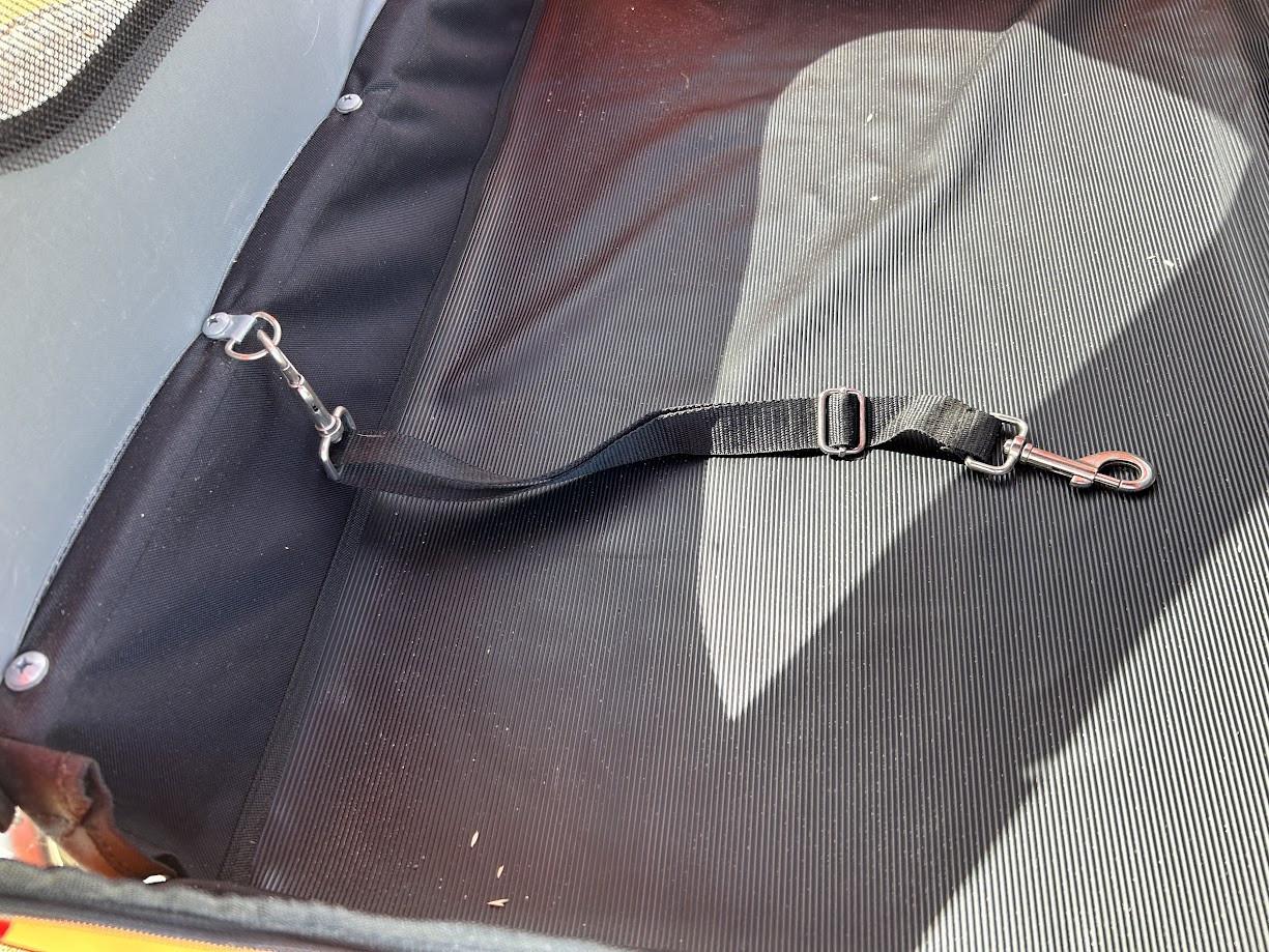 Te koop: Grote Duvo hondenfietskar – Opvouwbaar & Comfortabel (ZGAN)