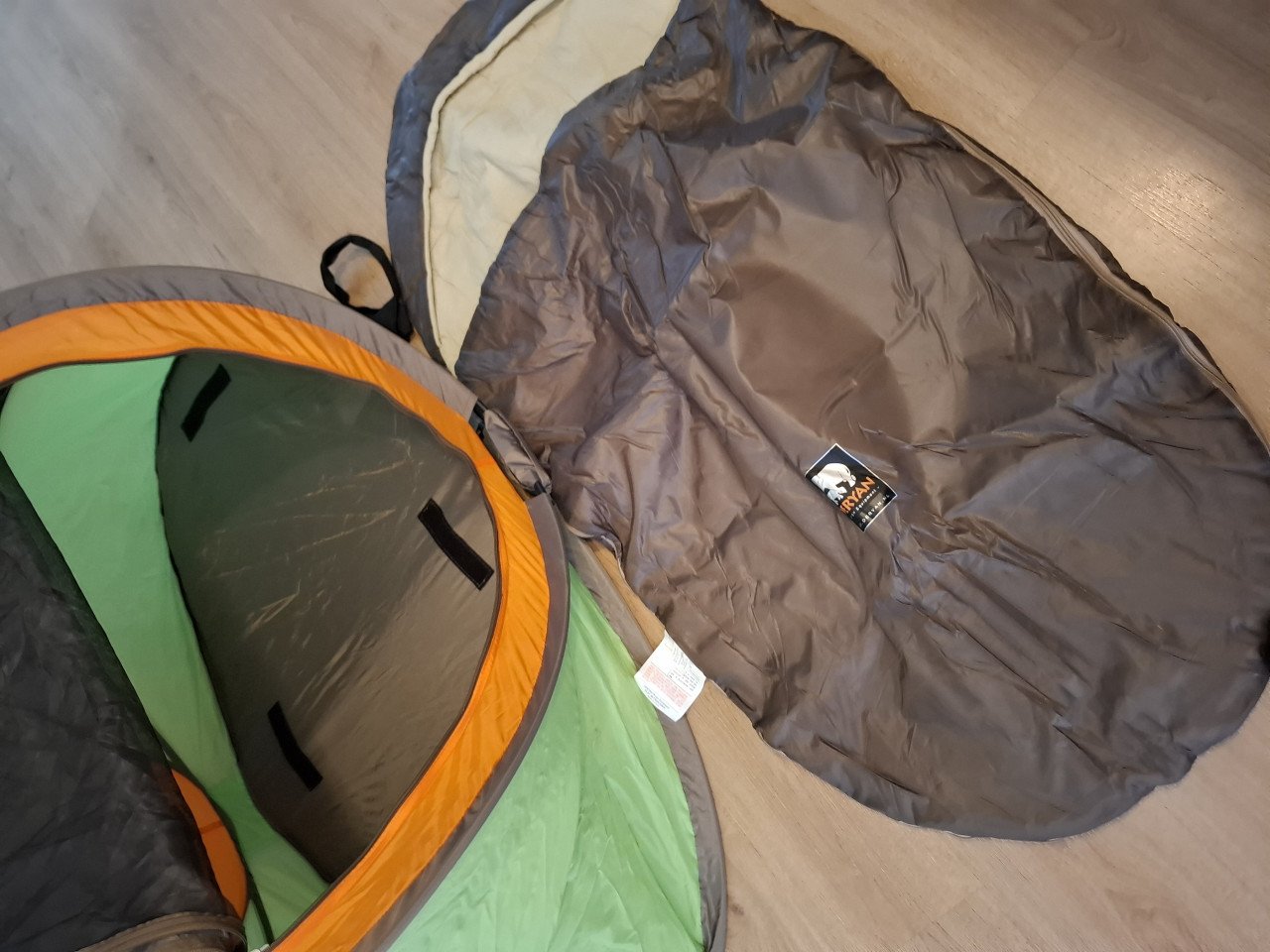 Deryan Travel Cot Peuter Luxe – Groen