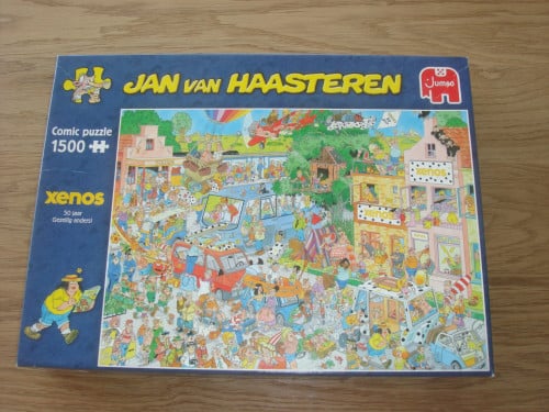 Complete Jan van Haasteren puzzel 50 jaar gezellig anders Xenos
