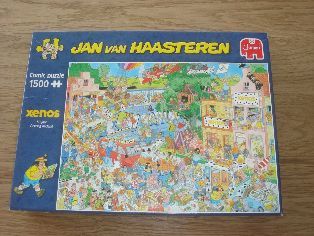Complete Jan van Haasteren puzzel 50 jaar gezellig anders Xenos