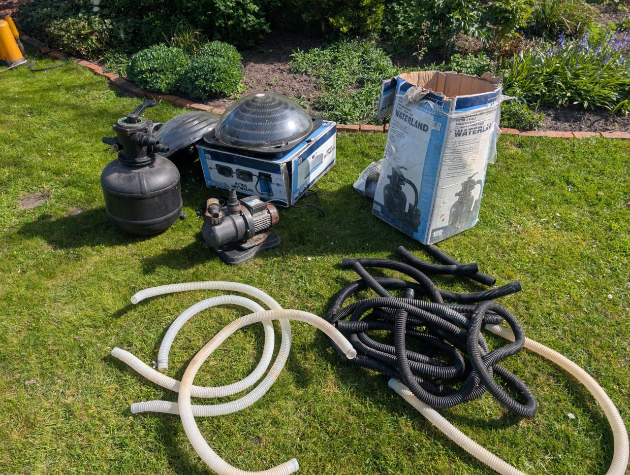 Zonne verwarmer zwembad