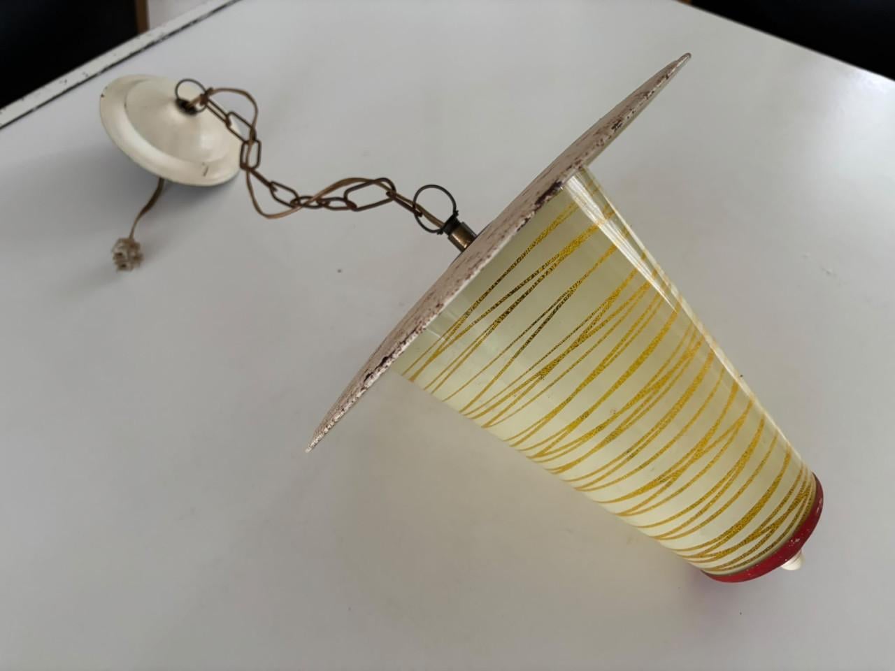 Jaren 60 hanglamp.