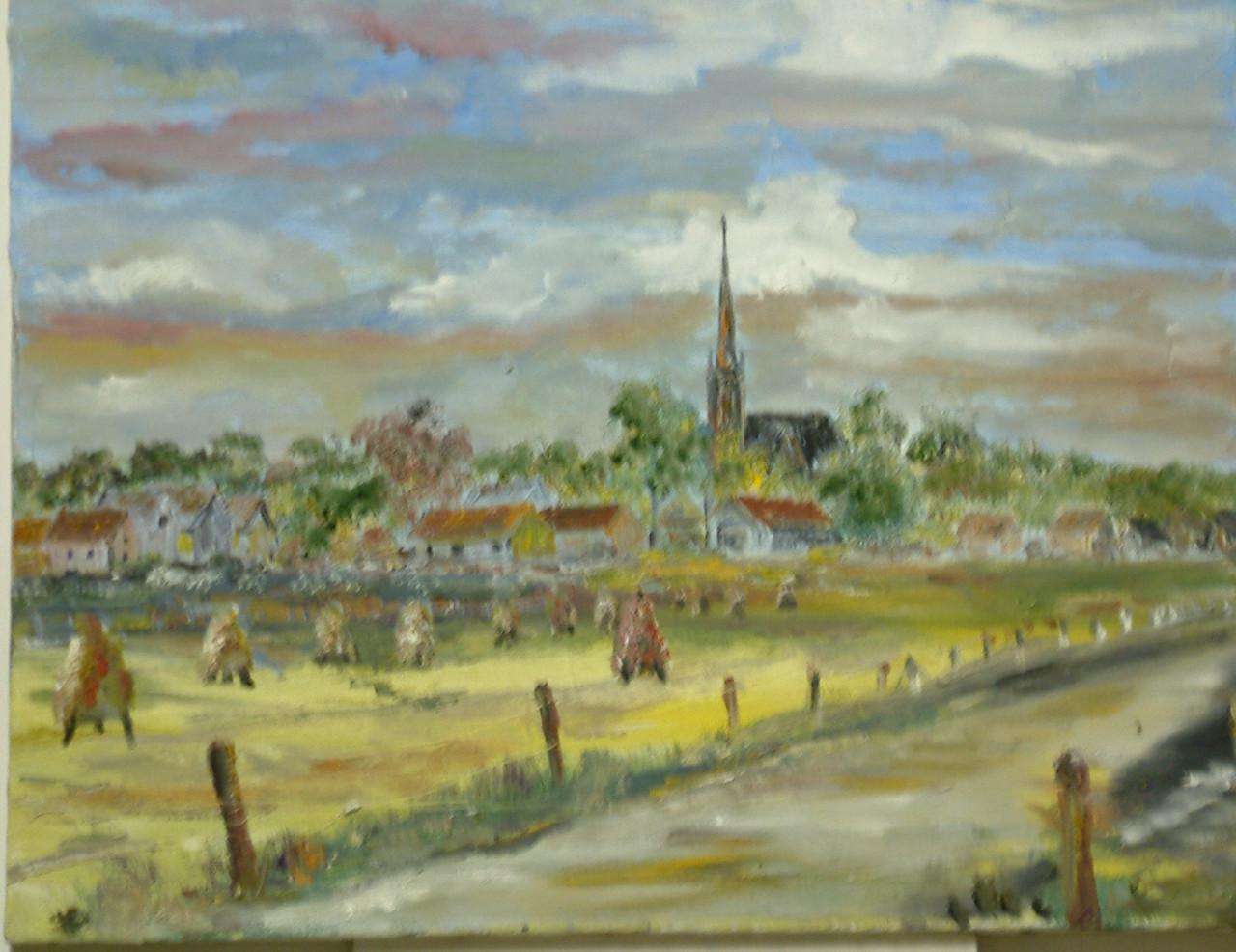 Kleur op de werf van Arnemuiden toen het nog een echte  werf was