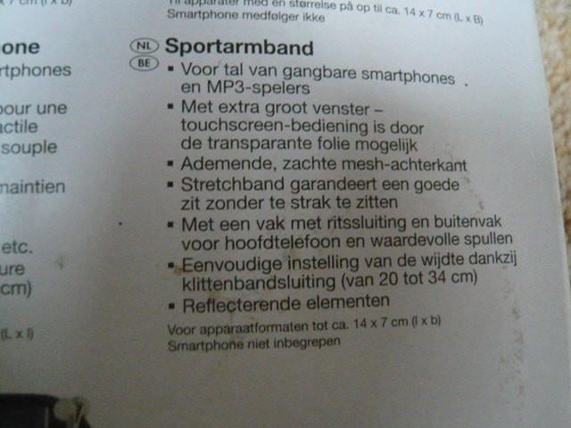 NIEUWE SPORT ARMBAND VOOR TELEFOON
