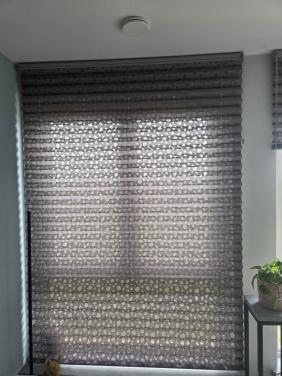 Plisségordijnen 3 stuks