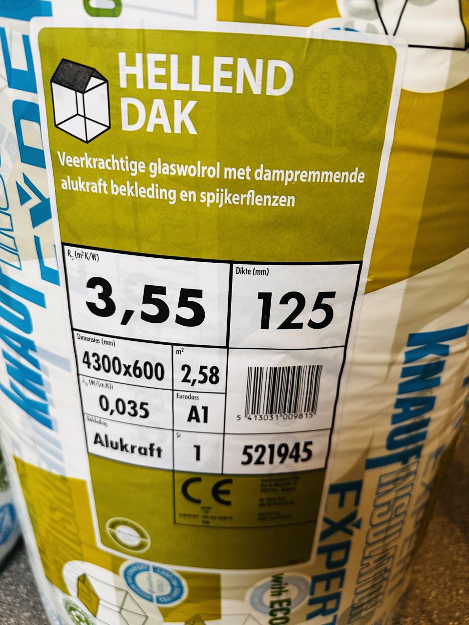 Isolatiewol 2 rollen