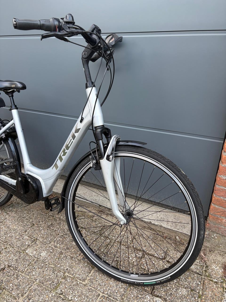 Trek District+ 4 E-bike - M frame, 500Wh accu, ZGAN