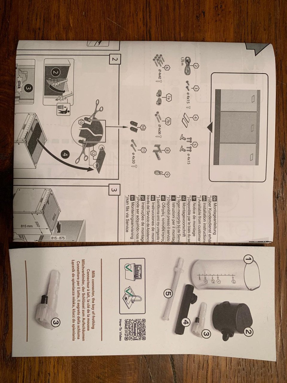 Nieuwe Delonghi bonen koffie machine