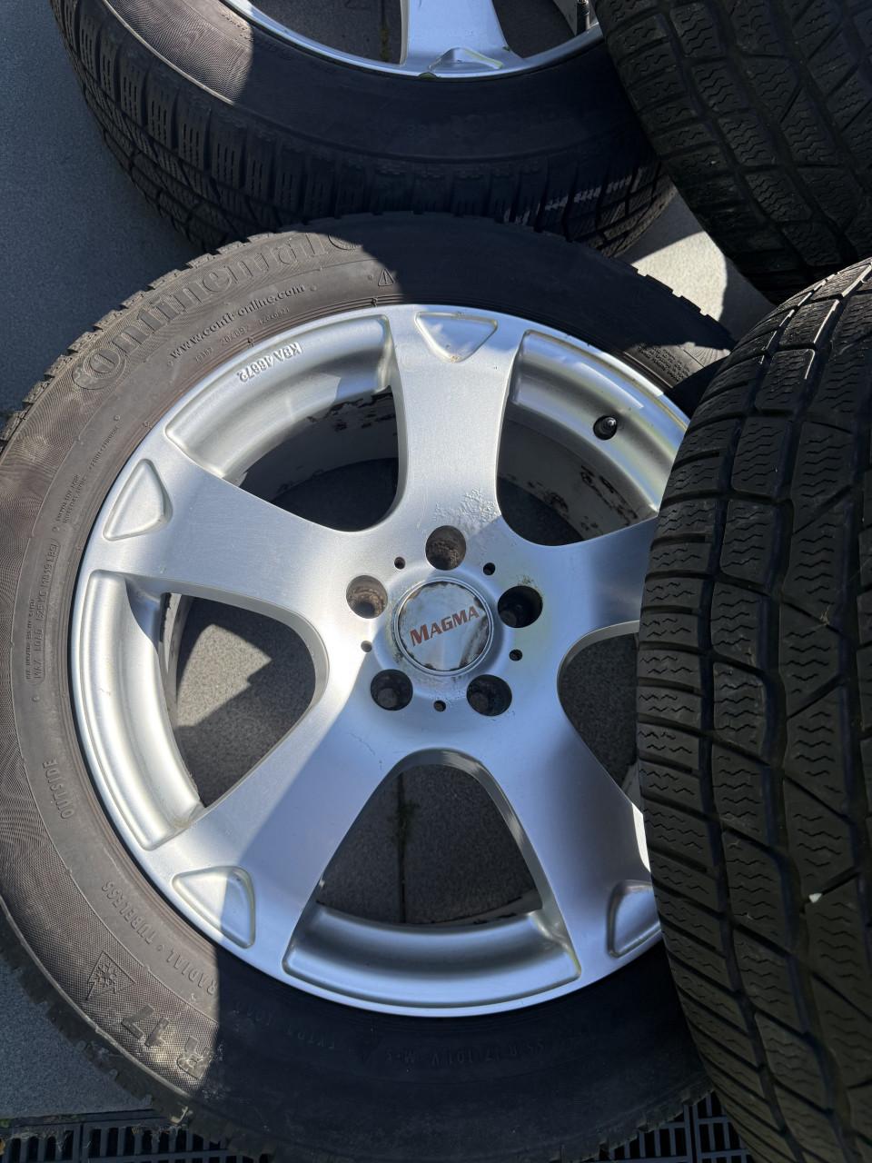 Mercedes Vito velgen met winterbanden