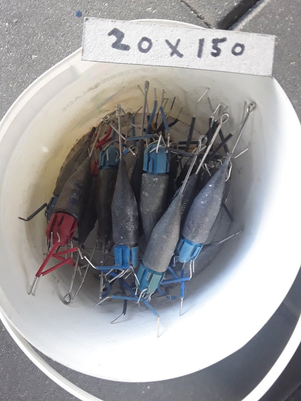Te koop vislood klapankers