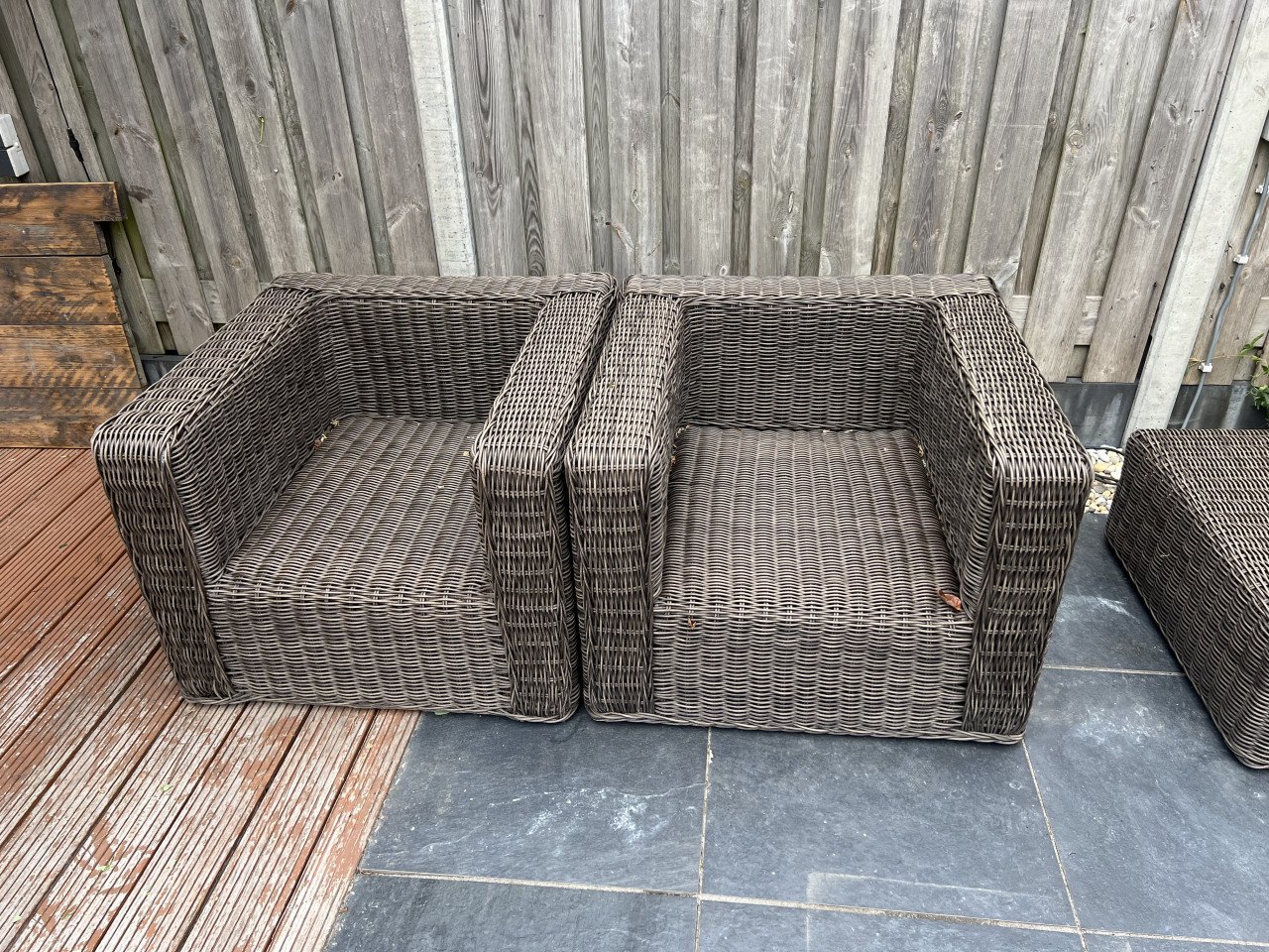 Loungeset +2 stoelen