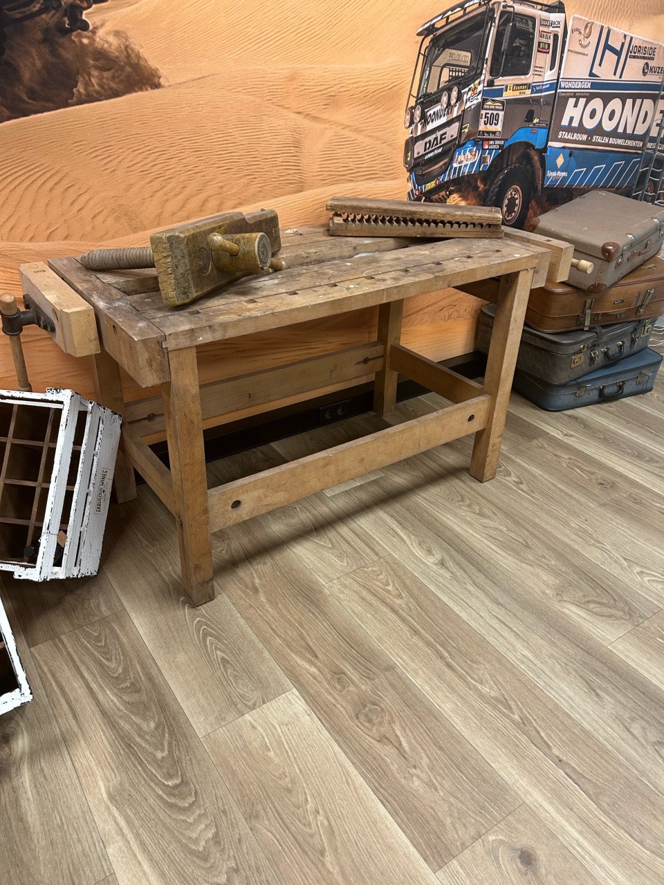 Brocante Werkbank Nooitgedacht