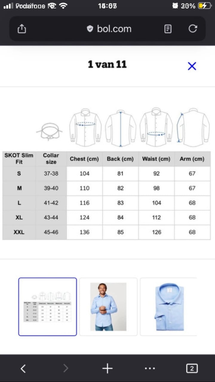 Kingfield non iron heren blouses