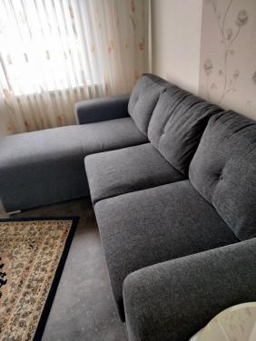 Bankstel hoek met slaapbank ,