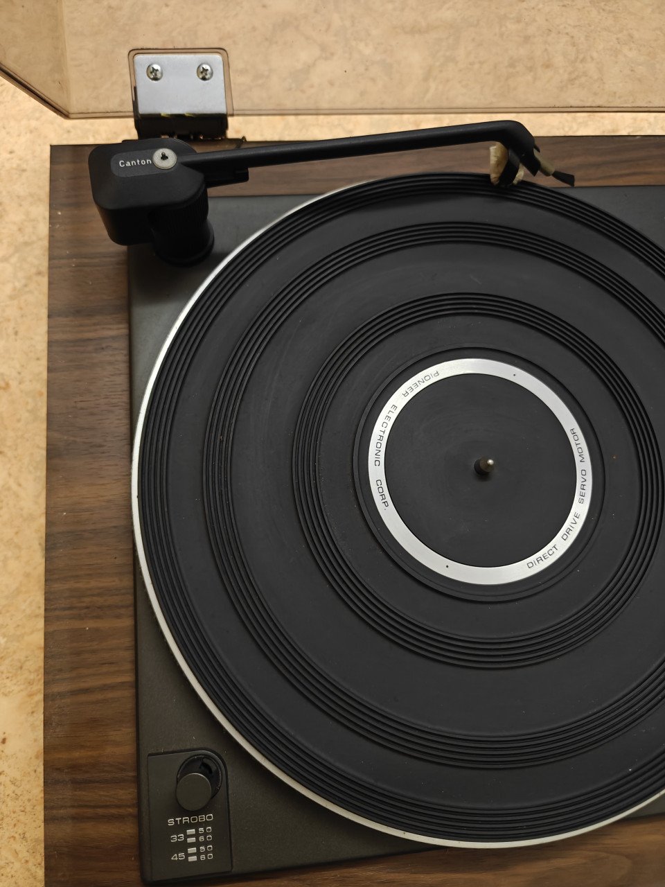 Vintage Pioneer platenspeler