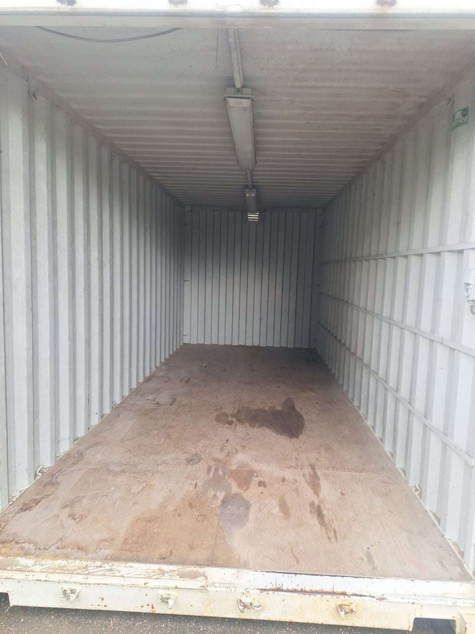 Container 20ft, zeecontainer, opslagcontainer, opslagruimte