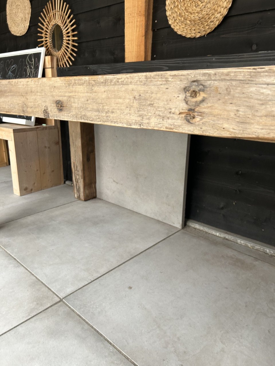 Teak houten tafel