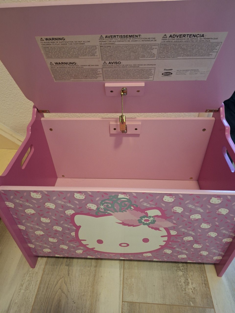 Opbergkist/bankje Hello Kitty