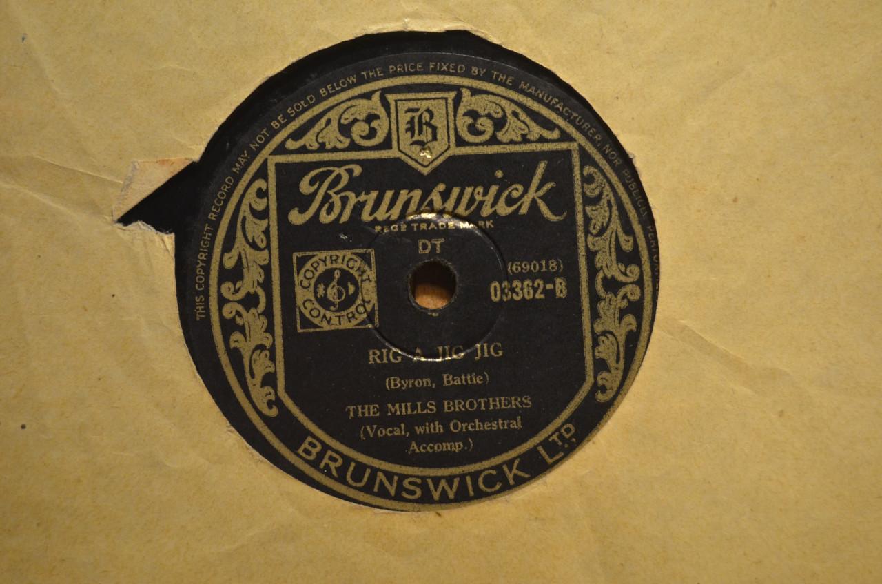 78 rpm Mills Brothers jaren '40 en '50 héél veel stuks. (2)